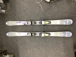 Used Head WILD ONE Womens DH Ski/Binding White 156 cm