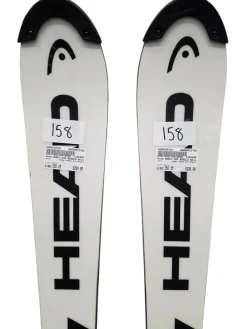 Used Head WORLD CUP REBELS I.SL RD Race Skis with Bindings 158 cm