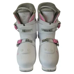 Used Head Z2 Girls DH Ski Boot White 225 MP - J04.5 - W5.5