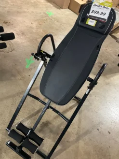 Used Heat Gear HEALTHGEAR INVERSION TABLE Inversion Table Black