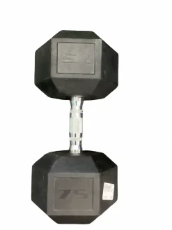 Used Hex Dumbbell (Each) 75 lb