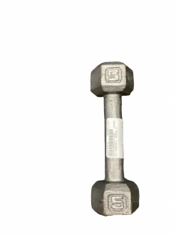 Used Hex Dumbbell (Each) 5 lb