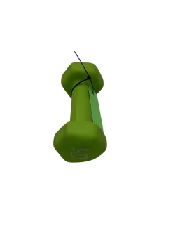 Used Hex Dumbbell (Each) Neon Green 5 lb