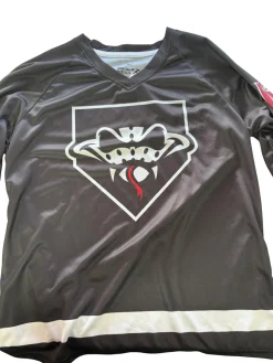 Used Hockey Practice Jersey Black MD