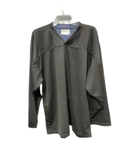 Used Hockey Practice Jersey Black LG