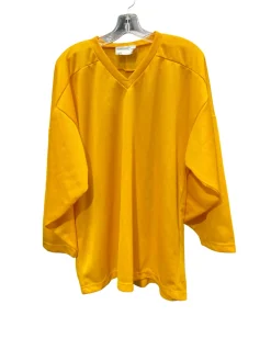 Used Hockey Practice Jersey Gold MD