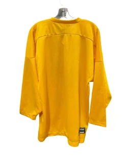 Used Hockey Practice Jersey Gold MD