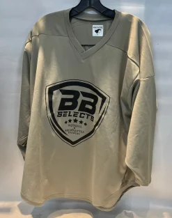 Used Hockey Practice Jersey Grey MD