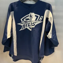 Used Hockey Practice Jersey Navy Blue Youth