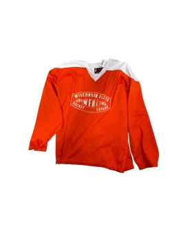 Used Hockey Practice Jersey Orange LG