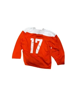 Used Hockey Practice Jersey Orange LG
