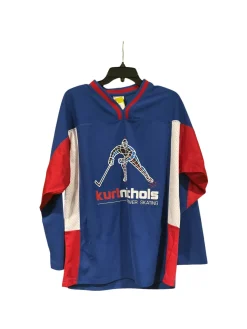 Used Hockey Practice Jersey Royal Blue LG