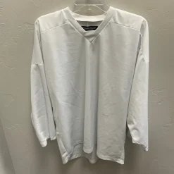 Used Hockey Practice Jersey White SM