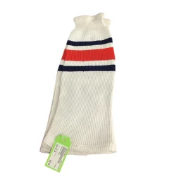 Used Hockey Sock White/Red/Navy 32