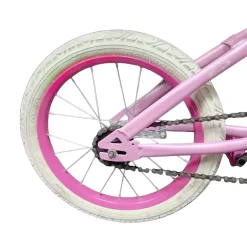 Used Huffy DISNEY PRINCESS Training Wheel Bike Girls Pink 16