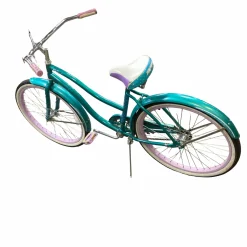 Used Huffy GOOD VIBRATIONS Cruiser Bike Womens Teal 17-18