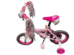 Used Huffy MINNIE MOUSE Balance Bike Girls Pink 12"