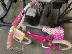 Used Huffy MINNIE MOUSE BIKE BMX Bike Girls Pink 12"