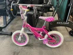 Used Huffy MINNIE MOUSE BIKE BMX Bike Girls Pink 12