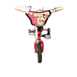 Used Huffy MINNIE MOUSE Training Wheel Bike Girls Pink 12