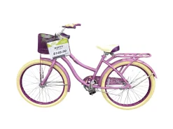 Used Huffy NEL LUSSO Cruiser Bike Womens Pink 17-18" - MD Frame