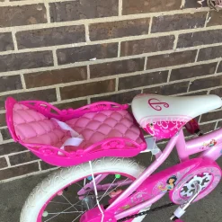 Used Huffy PRINCES 16 IN TRAINING BIKE Training Wheel Bike Girls Pink 16"