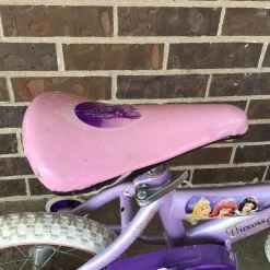 Used Huffy PRINCESS GLITTER 12IN TRAINING BIKE Training Wheel Bike Girls Purple 12