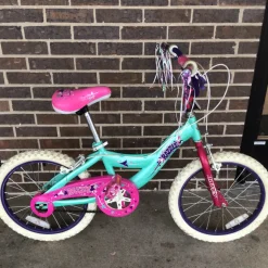 Used Huffy RAZZLE 18IN GIRLS BMX BIKE BMX Bike Girls Teal 18"