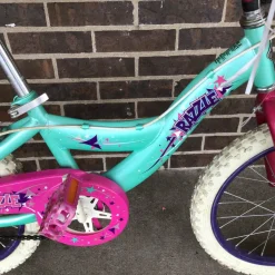Used Huffy RAZZLE 18IN GIRLS BMX BIKE BMX Bike Girls Teal 18