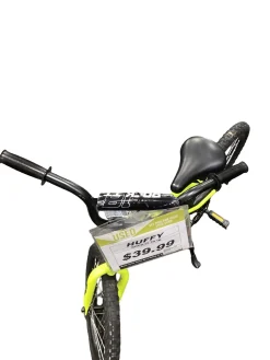 Used Huffy ROCK-IT BMX Bike Boys Optic Yellow 18