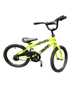 Used Huffy ROCK-IT BMX Bike Boys Optic Yellow 18