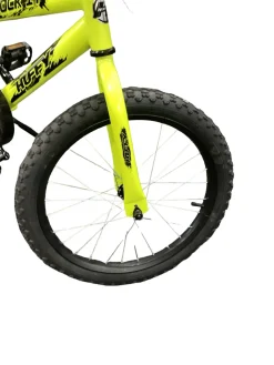 Used Huffy ROCK-IT BMX Bike Boys Optic Yellow 18