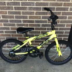 Used Huffy ROCK IT 18 IN BOYS BMX BIKE BMX Bike Boys Yellow 18