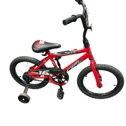 Used Huffy ROCK-IT Mountain Bike Boys Red 16"