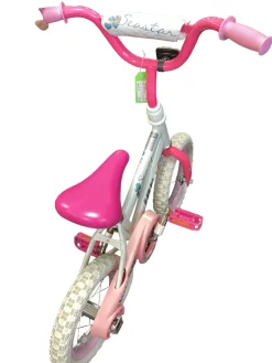 Used Huffy SEA STAR Training Wheel Bike Girls White 12"