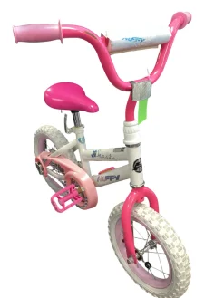 Used Huffy SEA STAR Training Wheel Bike Girls White 12