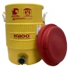 Used Igloo 5 gal cooler yellow