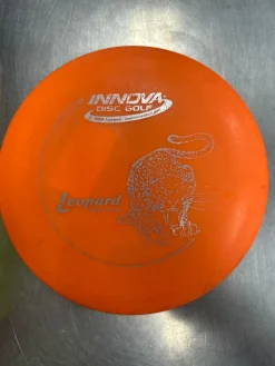 Used Innova DX LEOPARD Disc Golf Driver Orange