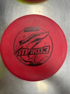 Used Innova DX MAKO3 Disc Golf Mid Range Red