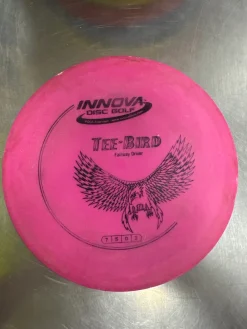 Used Innova DX TEE-BIRD Disc Golf Driver Pink