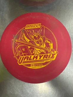Used Innova DX VALKYRIE Disc Golf Driver Red