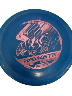 Used Innova HAWKEYE GStar Disc Golf Fairway Driver Royal Blue 152g