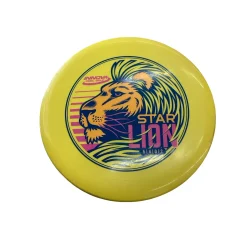 Used Innova STAR LION Disc Golf Mid Range Yellow