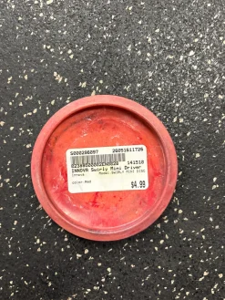Used Innova SWIRLY MINI DISC Other Golf Disc Red
