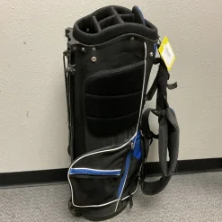 Used Itech Mens Stand Bag Black And Carolina Blue
