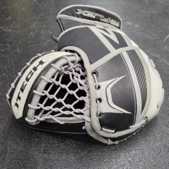 Used Itech RX7 GOALIE CATCH Senior Goalie Catcher Black And White