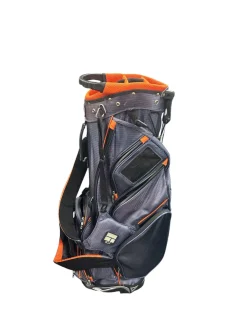 Used JCR STAND BAG Mens Stand Bag Navy Blue
