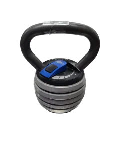 Used JILLIAN MICHAELS ADJ KETTLEBELL Kettle Dumbbell (Each) Black 20 lb