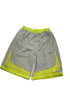 Used Jordan BASKETBALL SHORTS Basketball Shorts M Yellow And Grey XL