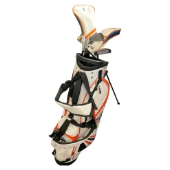 Used JR GOLF SET Jr Package Set RH Orange 7 Piece